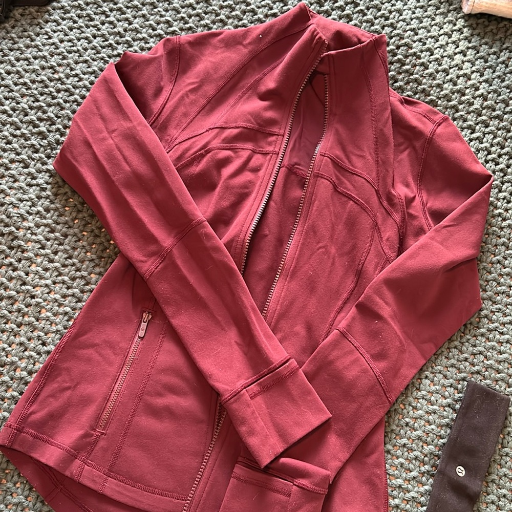 Lululemon Define Jacket + Lululemon Headband